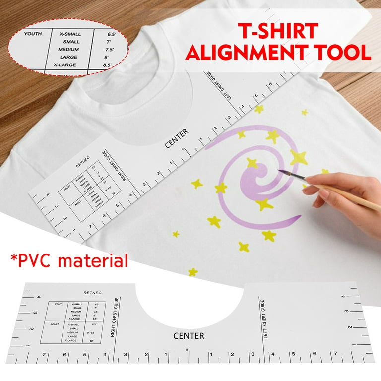 T-shirt alignment tool (4 pc) – We Sub'N