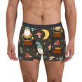 thumbnail image 1 of Balery Gnome Insect Frog Calzoncillos bóxer para hombre, ropa interior de algodón suave y transpirable con cinturilla de nailon-XX-Large, 1 of 5