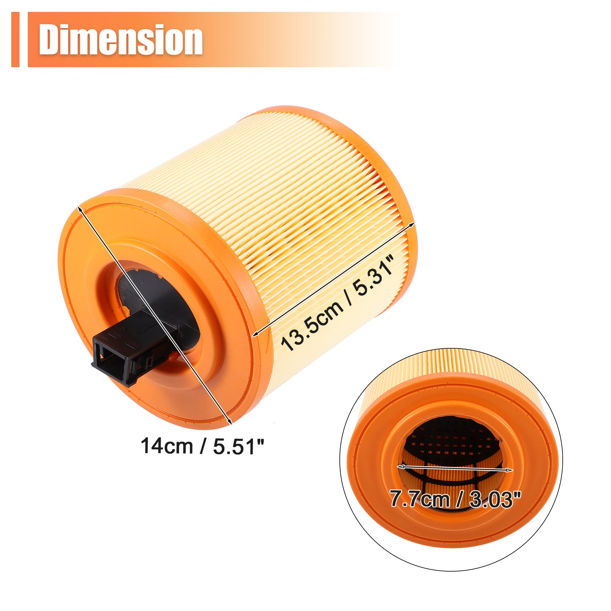 Unique Bargains Car Engine Air Filter for Chevrolet Cruze and for Cadillac ATS 13367308