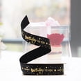 thumbnail image 3 of yotijay 1.5cm Ribbons DIY Gift Wrapping for Party Supplies Decoration Black 20Yard, 3 of 9
