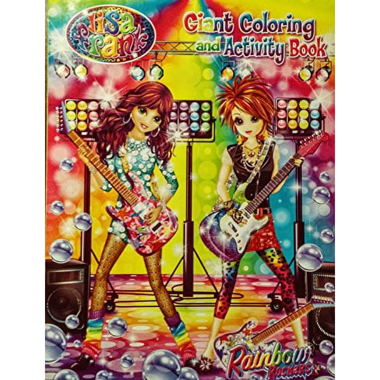  Lisa Frank Coloring Books - Pack of 2 - Assorted