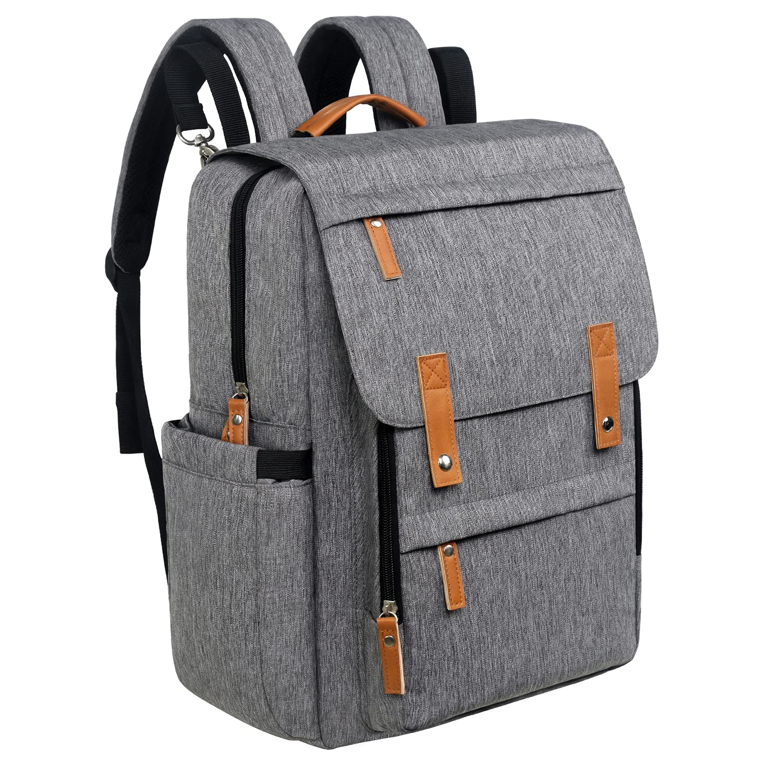 Hap Tim Diaper Bag Backpack,Large Capacity Travel Back Pack Maternity Baby Nappy Changing Bags, with Stroller Straps,Waterproof