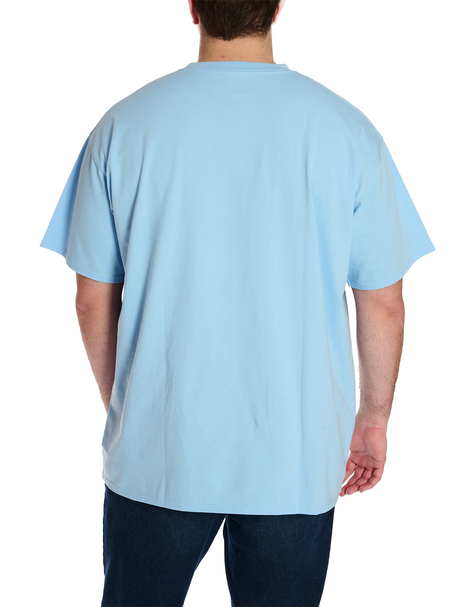 Wrangler Men's Big and Tall Pocket Tee ,Big size up to 6XL and Tall size up to 5XT