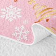 thumbnail image 5 of Manfei Xmas Holiday Season Quilt Full,Kawaii Christmas Ball Full Bedspread Sets,3-Piece,1 Coverlet and 2 Pillowcases, 5 of 7