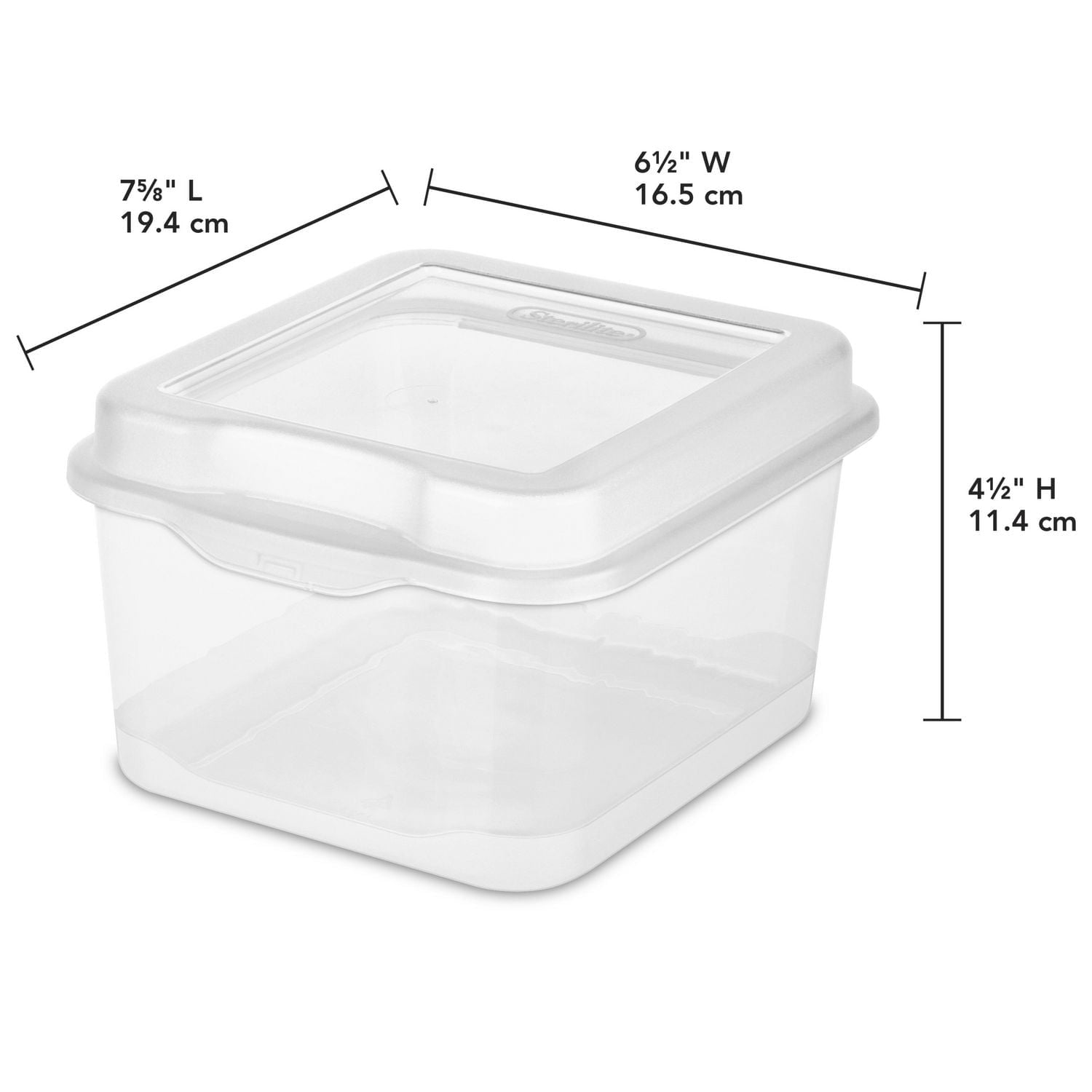 Sterilite FlipTop, Multi-purpose and practical solution