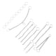 thumbnail image 4 of Accesorio para trenzas de pelo, anillos para trenzas de pelo Accesorio para el pelo estilo punk Anillos para trenzas de pelo Diseño de vanguardia, 4 of 14