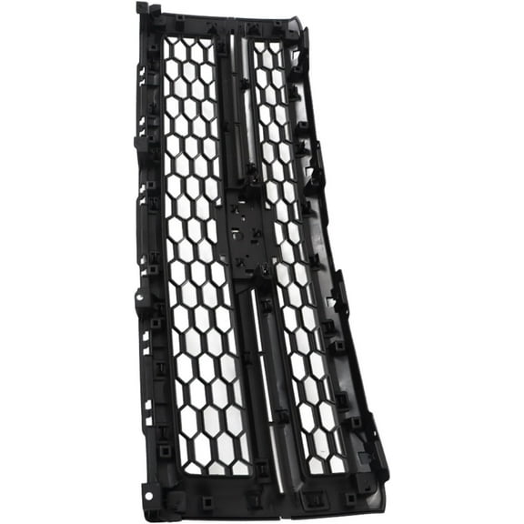 waltyotur Gloss Black Front Upper Grille Replacement for Silverado 1500/LT/LTZ/WT 2014-2015