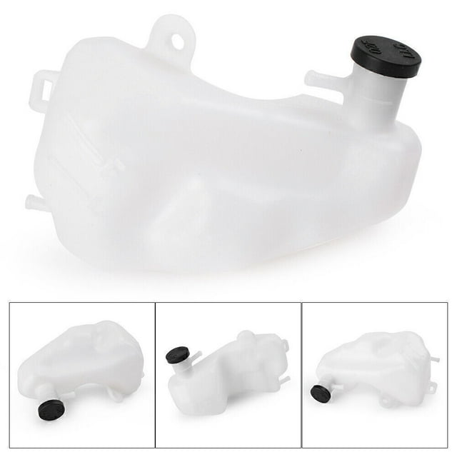 Radiator Coolant Reservoir Overflow Tank Fit for Suzuki GSXR1000 K7 2007-2008 White