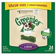 Greenies Dental Chews Value Tub, 36 oz, Large