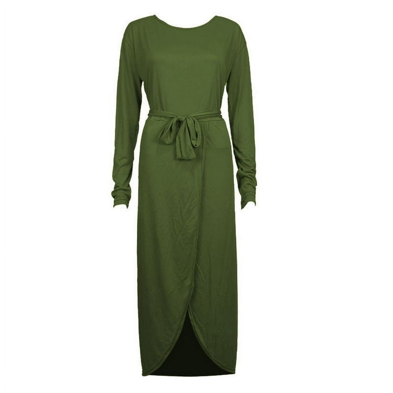 slim fit dress slacks Olive Bandage Dress main image 0