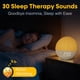 thumbnail image 5 of Reloj Despertador Amanecer BOTDOYS con Bluetooth y Máquina de Sonido, 5 of 9