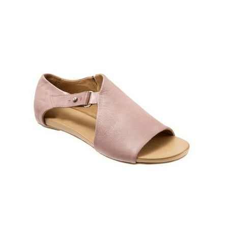

YCCOTO Womens Summer Sandals Low Cut Ankle Booties Open Toe Comfy Low Heel Flat Shoes