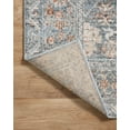 thumbnail image 6 of Loloi Odette Sky / Rust 9'-2" x 13' Area Rug, 6 of 7