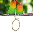 thumbnail image 3 of Columpio para pájaros Columpio de cuerda para pájaros juguete para colorear alimentos duradero seguro interesante para masticar ANGGREK Otros, 3 of 8