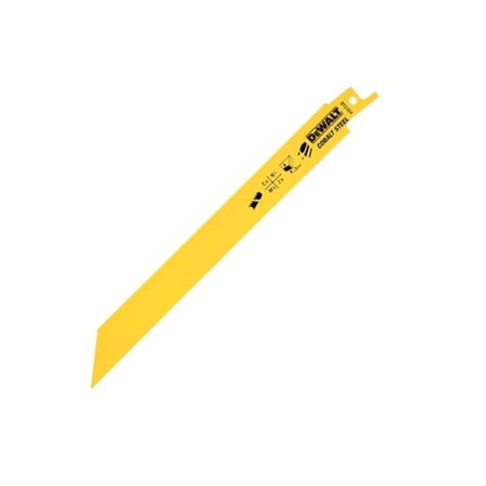 DEWALT - Bi-Metal Reciprocating Blade for Metal 203mm x 18 TPI (Pack 5)