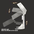 thumbnail image 4 of Purificateur d'Air Pliable Ventilateur, 3 Vitesses Réglables Compact Portable pour Maison, 4 of 7