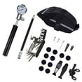 thumbnail image 1 of koolsoo Bike Repair Kit Puncture Patches Hex Key Saddle Bag Pouch 210PSI Dual Valve Pump, 1 of 9