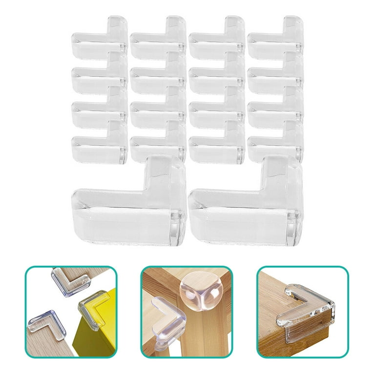 Nuolux 18pcs Baby Corner Protector Guard Coffee Table Corner Guard Table Protector, Size: 7.87 x 7.09 x 0.79