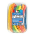 thumbnail image 2 of Zweet Sour Rainbow Ropes Sour Candy, Colorful Rainbow Licorice Candy Snacks, 10 oz, 2 of 9