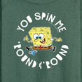 thumbnail image 3 of SpongeBob SquarePants - You Spin Me Round And Round - Women's Lightweight French Terry Long Sleeve Shirt, 3 of 6