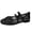 Black, variant on EKVAHL Women's Polka Dots Mesh Ballet Flats Bowknot Pointed Toe Ballerina Flats Closed Toe Comfortable Casual Work Shoes