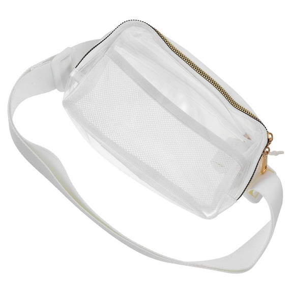 Raindrops  Clear Waist Bag Transparent Fanny Pack Travel Men and Women