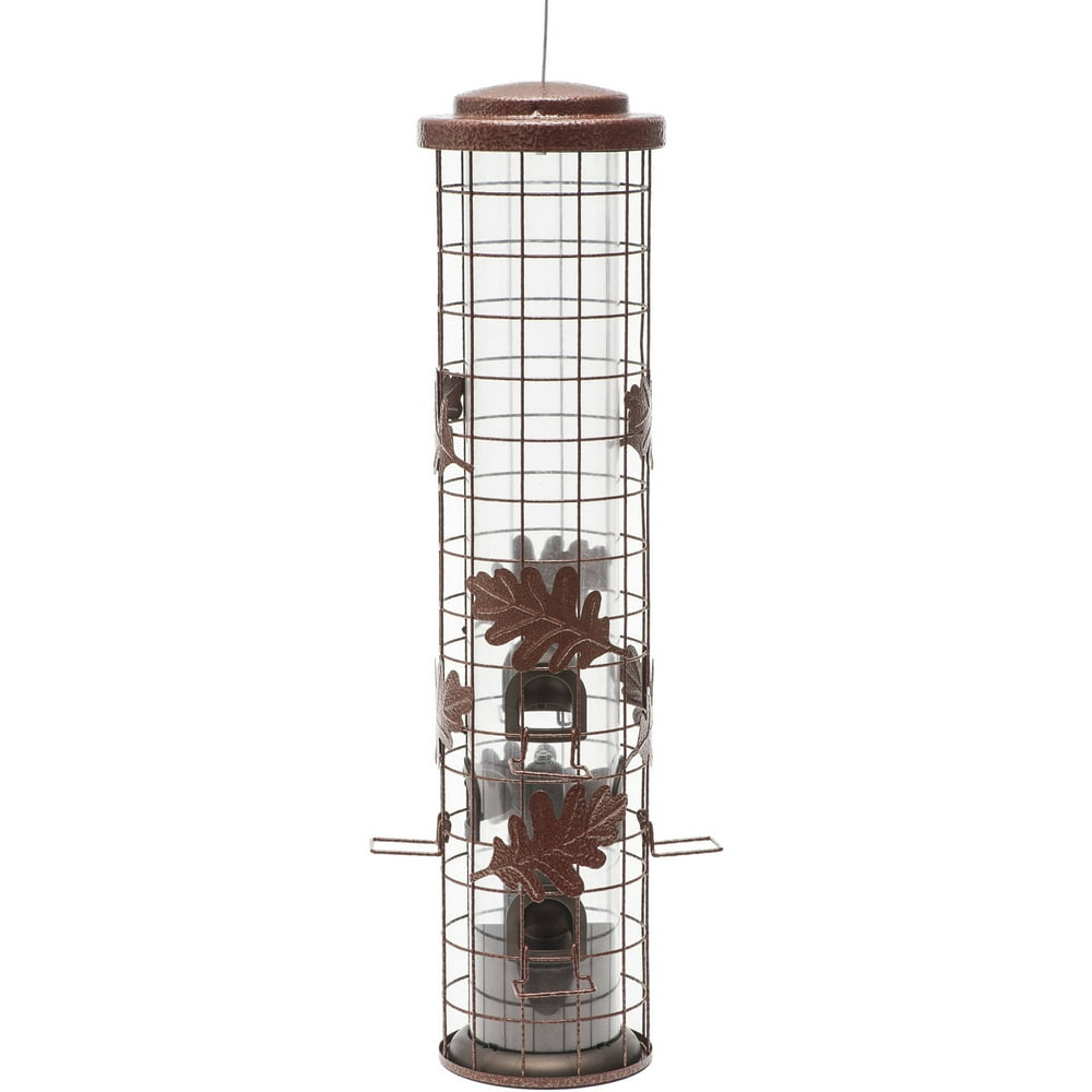 PerkyPet 1.75 lb SquirrelBeGone Cylinder Wild Bird Feeder Walmart