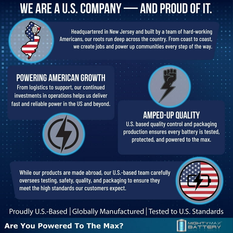 Mighty Max Battery, 12V 9AH Sealed Lead Acid Replacement for