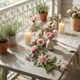 thumbnail image 4 of Votnto Artificial Rose Flower Vines and Garlands Perfect for Spring, Indoor Outdoor Home Decor Patio Porch Display, 4 of 6