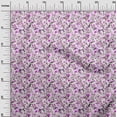 thumbnail image 3 of oneOone Rayon Purple Fabric Water Color Sewing Material Print Fabric By The Yard 56 Inch Wide, 3 of 4