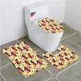 thumbnail image 1 of ABPHQTO Berenjena Berenjena Tomate Condimento Cebolla Ir Verde Comiendo Conserva Sabrosa Orgánica Juego de alfombras de baño de 3 piezas Alfombra de baño Alfombra de contorno y tapa de inodoro ABPHQTO  Cont-CHAPPLE-26522, 1 of 2