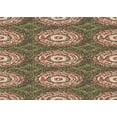 thumbnail image 1 of Ahgly Tapis Rectangulaire Lavable en Machine Rouge Brun, 2 Pieds x 3 Pieds, 1 of 7