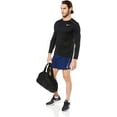 thumbnail image 6 of Men's Nike Dri Fit Miler Long Sleeve Running Top Black/Reflective Silver, 6 of 6