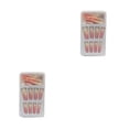 thumbnail image 1 of Prensa de punta francesa Qarigey 1 Juego Gradient Extra Long Fashion Full Cover Ballerina Salon Kit, 1 of 6