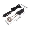 thumbnail image 2 of Picnic Car Immersion Heater Auto 12V Electric Practical Water Boiler Tea Coffee, 2 of 10