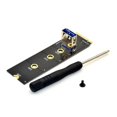 thumbnail image 1 of Tarjeta Adaptadora De Ranura M.2 A Pci-E X16, Tarjeta Elevadora Ngff Pcie, Cable De Extensión Nvme Vga, 4 Pines, 6 Pines, Sata Para Minería Kearding EL010266-00, 1 of 6