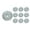 16T, variant on yotijay 10 Pieces Transmission Gear, HO Scale Train Gear, Hobby Train Accessory for 1/87 Model Train DIY Accessory 17T
