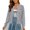Grey, variant on Cardigan For Women Autumn Winter Style Soft Wool Blend Sweater Jacket Featuring Elegant Embroidery And Timeless Plaid For Everyday Lightweight Warmth Casual For Daily Shopping