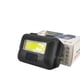 thumbnail image 1 of Linterna LED de batería seca de plástico COB montada en la cabeza, luz de pesca portátil para acampar al aire libre, luz de minero, sin batería, negro LingWen 1327534359572, 1 of 1
