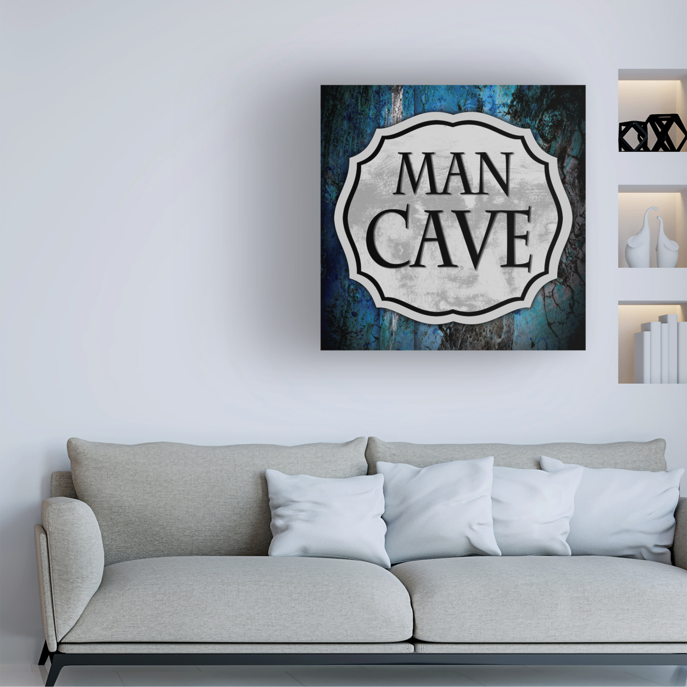 LightBoxJournal 'Man Cave 1' Canvas Art