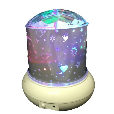 Creative Motion Kids Night Light Project Stars Moon To Wall