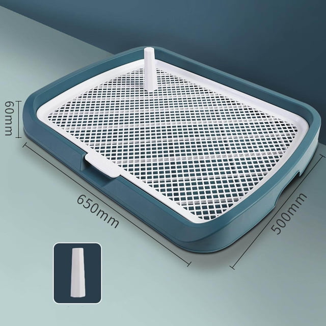 Xingzhi Mesh Dog Toilet Litter Box Easy Clean Comfortable for Small and Medium Dogs Green