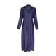 thumbnail image 3 of Vestido Vestido largo informal para mujer, holgado, con cuello vuelto, vestido clásico, traje de calle Kuymtek Azul marino T 3EG para Mujer, 3 of 9