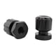 thumbnail image 1 of 78032 pernos de tuercas de montaje Solo aptos par Breakout Fxse Premium Negro Zulema Tuercas de montaje individuales, 1 of 8