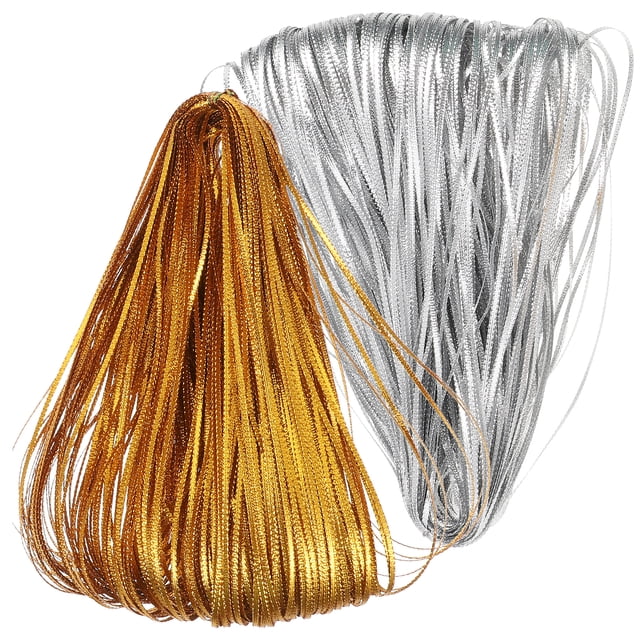2 juegos trenzas para el cabello cuerdas accesorios para la trenza del cabello de bricolaje cuerdas para la trenza del cabello para mujeres niñas (100m)