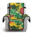 thumbnail image 6 of TSOVTHRID Tropical Monstera Leaf Print Recliner Slipcover with Pocket-Soft Soft Slip Reclining Chair Slipcovers Non-Slip Furniture Protector for Recliner Fitted Sofa Couch Cover for Pets, 6 of 7