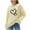 03 Yellow, variant on Weiqiqre Womens Sweaters Crew Neck Long Sleeve Fall Winter Chunky Warm Pullover Tops Trendy Casual Outfits