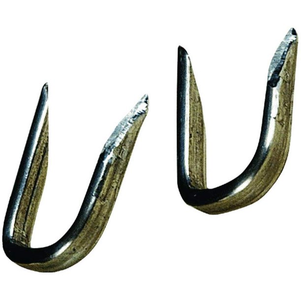 Hillman Double Point Tack Staple No. 5 Aluminum Viewpack 1/2 Oz