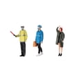 thumbnail image 1 of 3 Pieces 1:32 People Figure Dolls Building Characters Gift Tiny People B, 1 of 8