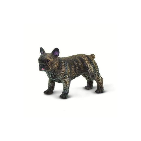 Safari Ltd. French Bulldog Figurine - Lifelike 3" Dog Figure - Educational Toy for Boys, Girls, & Kids Ages 3